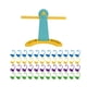 thumbnail image 2 of Juegos de matemáticas de equilibrio de monos, juguetes de conteo de equilibrio de mono, vástago de aprendizaje de matemáticas Montessori, herramienta, 2 of 10