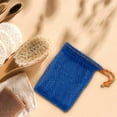 thumbnail image 1 of Precios de Liquidación, Bolsa de gel de ducha con jabón, red espumosa para engrosamiento, se puede colgar, bolsa de espuma de nailon natural para almacenamiento de jabón, red espumosa para frotar, 1 of 9