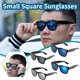 thumbnail image 4 of Gafas de sol cuadradas polarizadas negras clásicas para hombre y mujer: ideales para deportes, actividades al aire libre, conducción y pesca. Protección UV, ligeras y modernas., 4 of 5