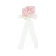 thumbnail image 1 of Ofertas Únicas 1 Pc Scrunchie Cinta de Malla de Moda con Perlas Gomas para el Cabello Beige Rosa, 1 of 5
