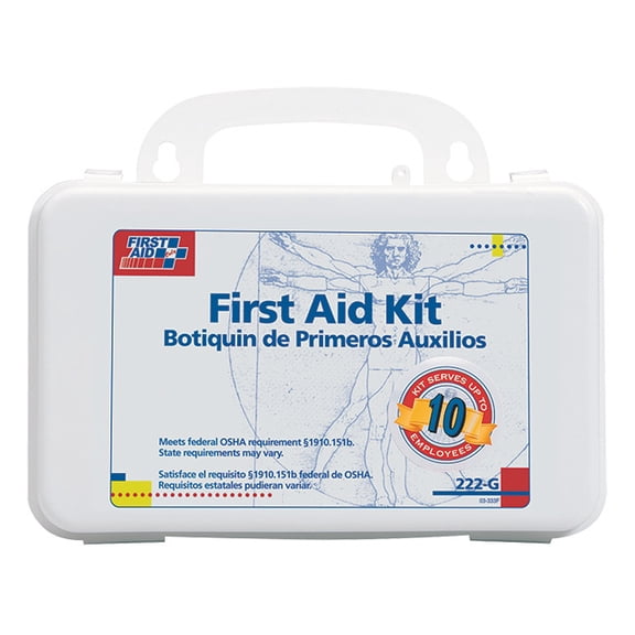 10-Person Bulk Weatherproof First Aid Kit