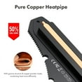 thumbnail image 3 of for PS5 M.2 NVMe SSD Heatsink Radiator with 4pcs Thermal Pad Aluminum Cooler Cooling Heat Sink for PlayStation 5 Game Accessory, 3 of 5
