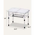 thumbnail image 2 of Mesa de camping Sportneer ajustable en altura 60 x 40 cm, 2 of 9