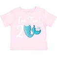 thumbnail image 3 of Inktastic 2nd Birthday Mermaid Party Girls Toddler T-Shirt, 3 of 5
