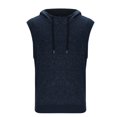 thumbnail image 6 of Mlzmgr Tank Tops for Men Hooded Sleeveless Drawstring Tops Athletic Workout Running Basketball Tanks, 6 of 7
