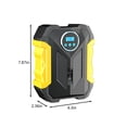 thumbnail image 3 of EGNMCR 2-in-1 Compressor Tire Inflator,Car Tire Pump With Digital Pressure Gauge And Light, Auto Shut Off For Car Tires, Bicycles And Other Inflatables, Mother's Day Gift Ideas, 3 of 9
