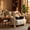 Beige, variant on Peispie Modern Linen Accent Chair with Lumbar Pillow, Comfy Armchair with High-Density Foam. Upholstered Reading Chair for Living Room, Bedroom, Small Spaces, Beige