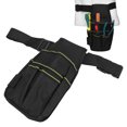 thumbnail image 1 of Tool Waist Belt, Multiple Pockets 600D Oxford Cloth Durable Tool Waist Apron  For Garden Work, 1 of 8