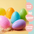 thumbnail image 3 of Huevos de Pascua JOYIN, 12 unidades, grandes, pastel, 15 cm, rellenables de plástico, 3 of 9