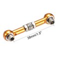 thumbnail image 2 of Vinculación de dirección delantera/trasera de RC, varilla de tracción, tornillo de tuerca 38 mm 2 PCS (Naranja), 2 of 4