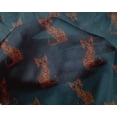 thumbnail image 4 of oneOone Silk Tabby Fabric Cat Ikat Print Sewing Fabric BTY 42 Inch Wide, 4 of 4