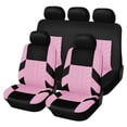 thumbnail image 2 of Car Seat Cover Fit for Jeep Patriot 2007-2017,Breathable Seat Protector Cushion,Non-Slip Protection Easy Installation Scratch Resistant Pink,Full Set(2 Row 5 Seats), 2 of 10