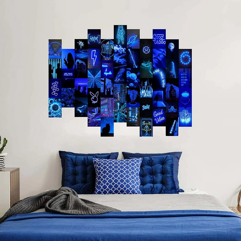 Rudd Blue Lock (13) Decorative Film Poster on Canvas - Modern Art Print for  Bedroom - 60 x 90 cm : : Home & Kitchen