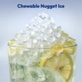 thumbnail image 5 of EKOJUCE 44Lbs/24H Nugget Ice Maker Countertop Soft Chewable Sonic-Style Pebble Ice, One-Touch Self-Cleaning, Stainless Steel, Sliver, for Home, Kitchen, Office, RV and Camping, 5 of 11