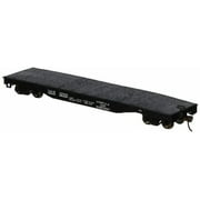 Bachmann - 52' Flatcar - Ready to Run - Silver Series® -- Norfolk & Western - HO