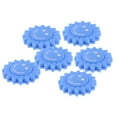 thumbnail image 2 of 6pcs Silicone Tennis Racquet Racket Vibration Damper Shock Absorber - Blue, 2 of 7
