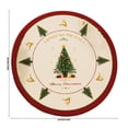 thumbnail image 3 of Trivibe Christmas Round Area Rug with Festive Tree and Reindeer Design, Soft Holiday Floor Mat for Living Room Bedroom Home Decor, Non Slip Washable Winter Circle Carpet for Indoor Xmas Decoration, 3 of 6