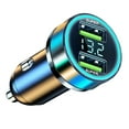 thumbnail image 3 of AITOCO 120W 240W Car Charger Adapter, Fast Charging, 6 Protection Functions, Digital Display, 3 of 9