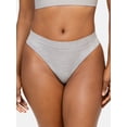 thumbnail image 2 of Fruit of the Loom Women's Seamless Thong, 2-Pack, Sizes S-XXXL, 2 of 8