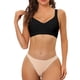 thumbnail image 1 of SOSTENEDOR INSPIRADOR CHIC para Mujeres, Sin Aros, Sin Costuras, Con Comodidad, Tiras Ajustables, Reducción de Silueta, Sostenedor Inalámbrico, Talla Mediana, Negro, 1 of 6
