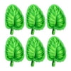 12pcs Green Monstera Balloons Set Hawaiian Aluminum Foil Balloons Summer Party Layout Supply Decoration Set