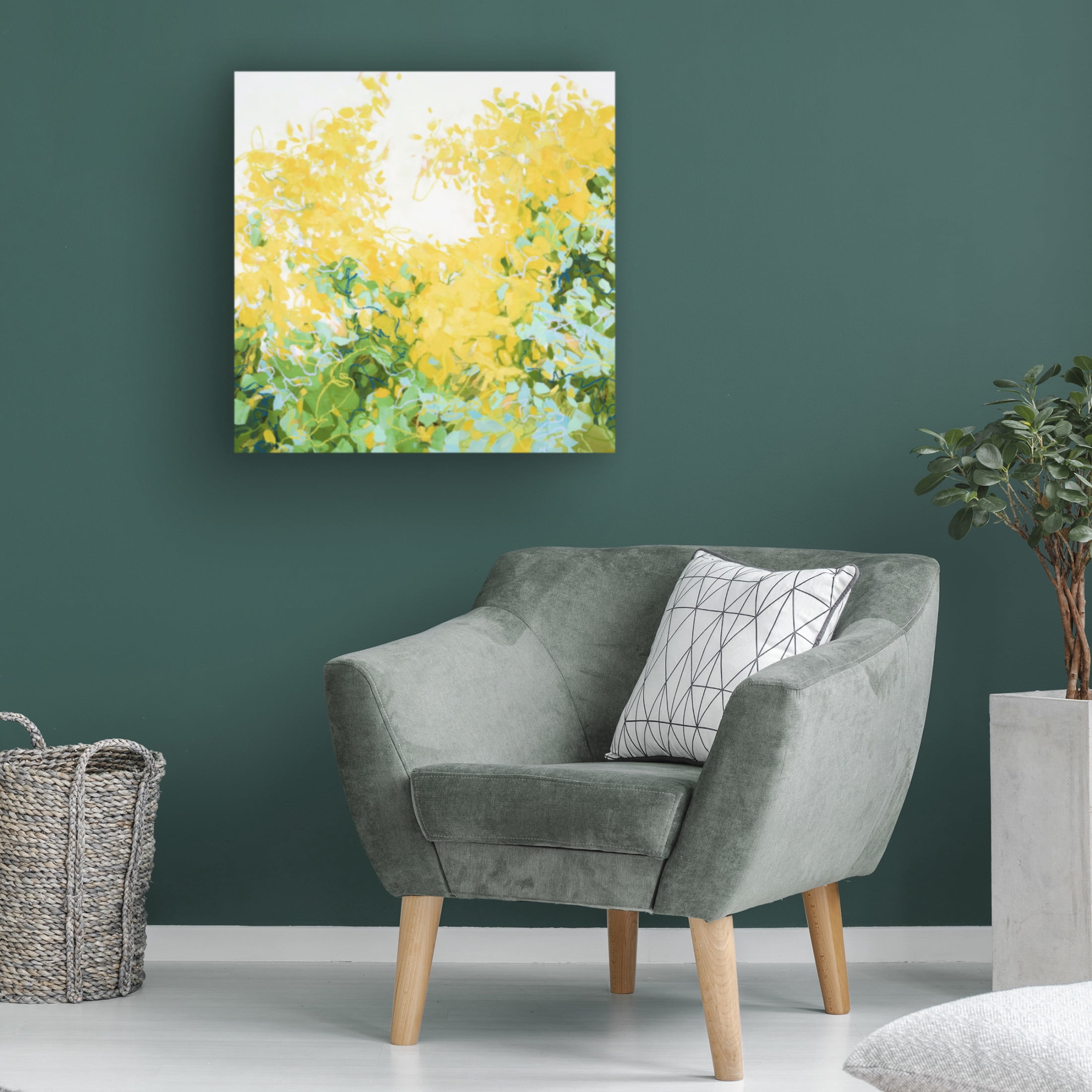 Canvas Wall Art - Cameron Schmitz 'Wonderment' Wall Art for Living Room, Bedroom, or Office Décor by Trademark Fine Art - 18 x 18 Inches