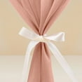 thumbnail image 4 of Beige Cheesecloth Table 10Ft Chiffon Table Runner 29X120 Inches Dusty Blue Table Runner For Wedding Baby Girl Bridal Shower Decorations, Mothers Day Household Antependium, 4 of 9