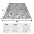 thumbnail image 3 of Balery Silver Glitter Manta de Felpa Suave y Acogedora – Cobija de Franela Aterciopelada para Cama, Lavable y Cálida para Sofá, Mascotas, Transpirable-40"x30", 3 of 7