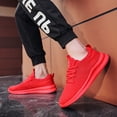 thumbnail image 3 of EKRBXA Knit No-Tie Sneakers, Lightweight Breathable Mesh Walking Shoes, Non-Slip Comfort Casual Athletic Shoes for Gym & Everyday Wear, 3 of 5