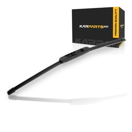 KarParts360 For Acura Legend 1990 91 92 93 94 1995 Wiper Blade Front, Driver OR Passenger Side | Single Piece | Black Blade | Frameless