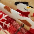 thumbnail image 4 of Christmas Throw Blanket 50" x 60" – Soft Flannel Holiday Blanket for Couch, Sofa, or Bed, 4 of 12