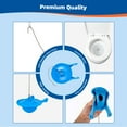 thumbnail image 4 of CADOVE Toilet Flapper Replacement, 3-Inch Flapper for 1.28 GPF Toilets, Compatible with Gerber and AquaSource, 4 of 7