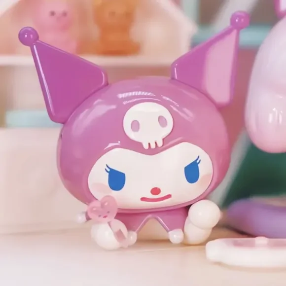 New Sanrio Characters×rico Happy Paradise Present Blind Box Beautiful Love Series Hellokitty Melody Kuromi Cinnamoroll Model Toy