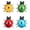As shown, variant on Metal Ladybugs Wall Art Set of 4 Charming and Durable Decor for Garden and Patio