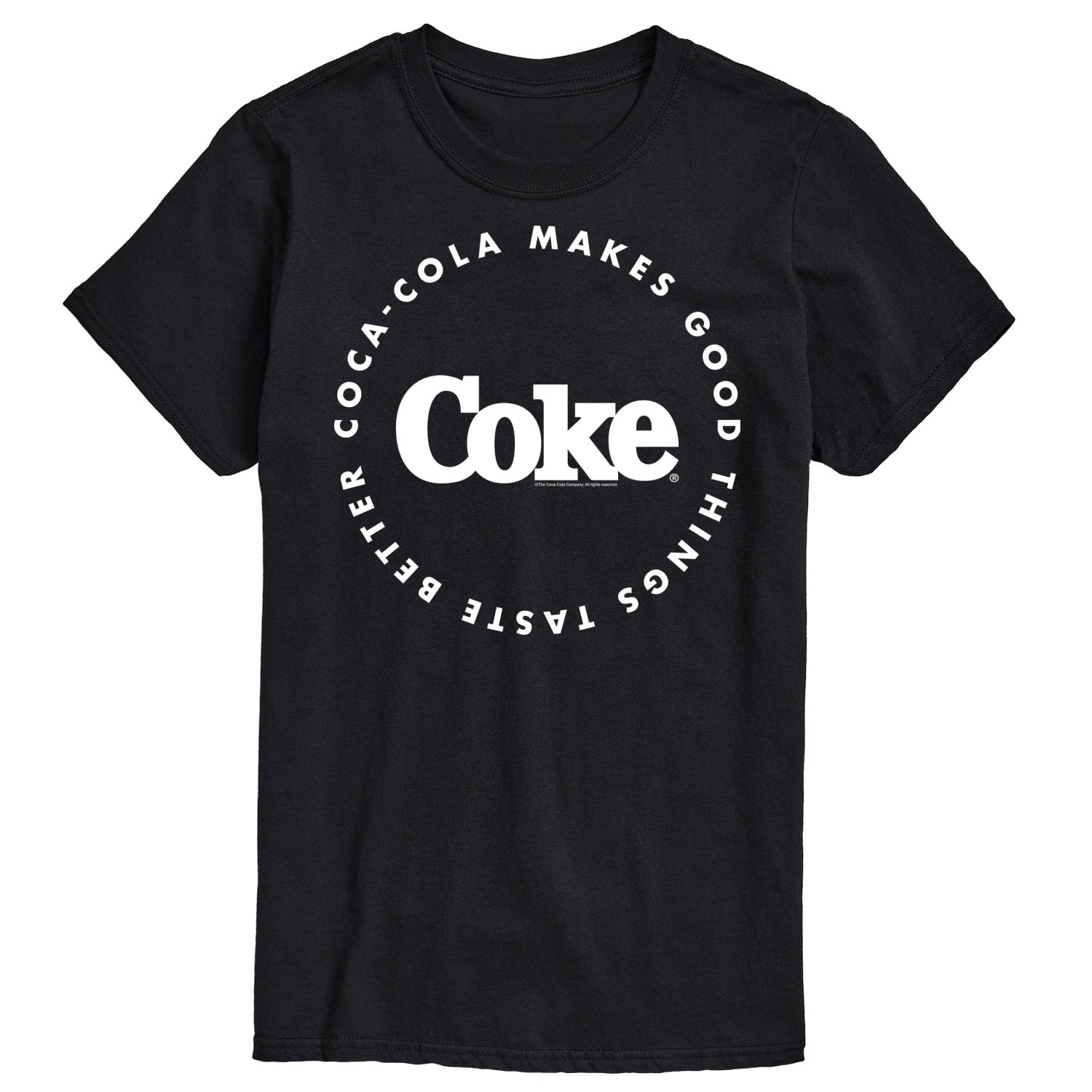 CocaCola Coke Makes Things Taste Better Men's Short Sleeve Graphic