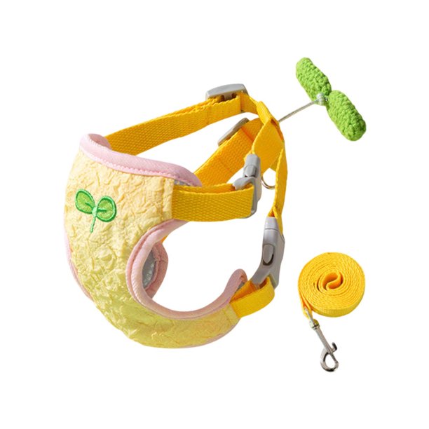 Arnés Y Correa Para Perros Step in Para Pasear: Chaleco Ajustable Sin Tirones Malla Suave Y Transpirable Diseño Bonito Para Perros