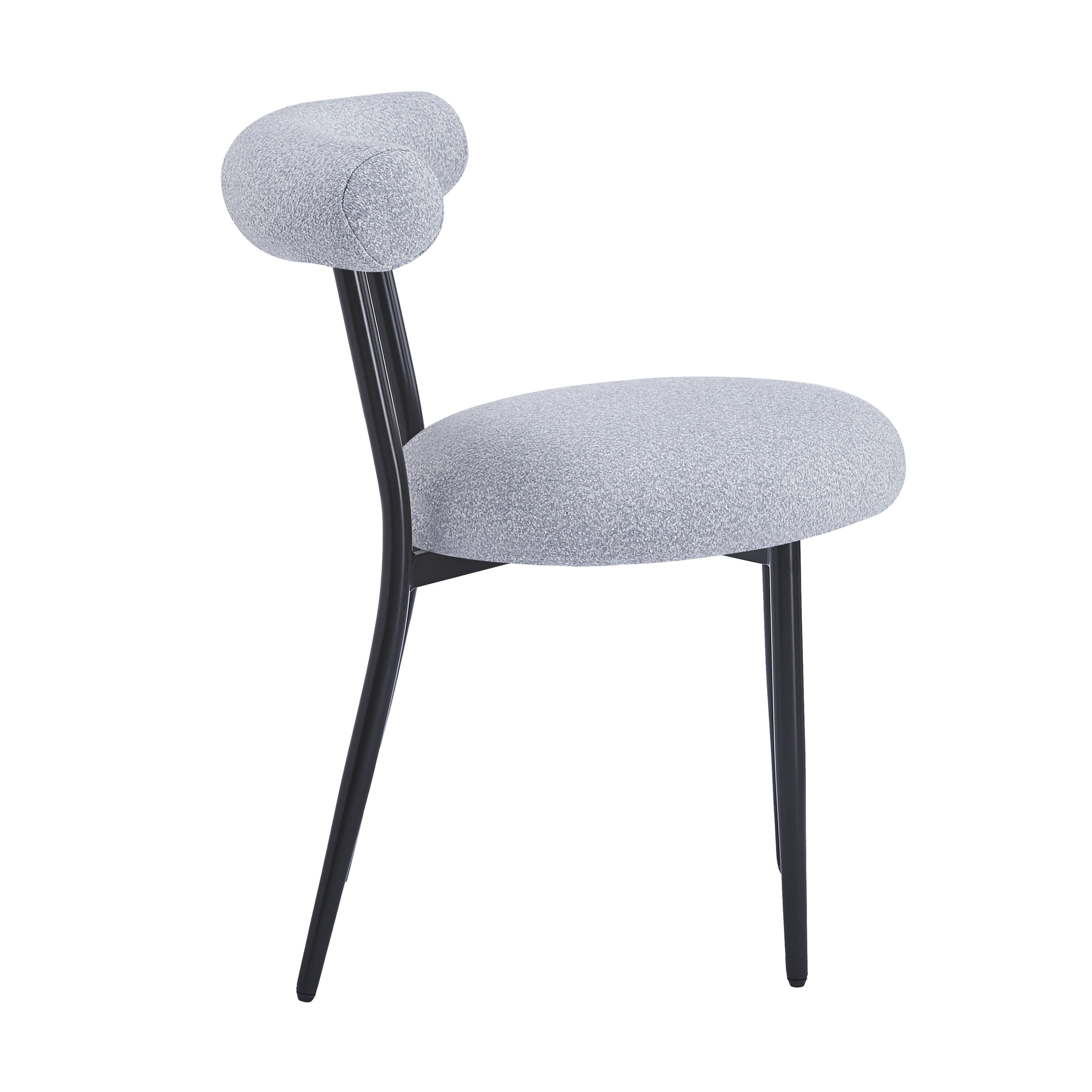 MAYEERTY Mid Century Modern Solid Wood Dining Chair with Armrests (SET OF 2) for Vanity For Living Room