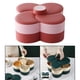 thumbnail image 2 of Bandejas para servir dulces y refrigerios, cajas para almacenar frutos secos y artículos saludables para el hogar. rojo, 2 of 9