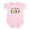 Petal Pink, variant on CafePress - Irish Italian Infant Bodysuit - Baby Light Bodysuit, Size Newborn - 24 Months