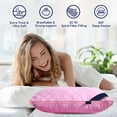 thumbnail image 5 of Blueek Bedding Size Bed Pillow White Cool Hotel Quality Corner Propped Pillow For Back Flat Or Side Sleeping Fathers Day Gifts, 5 of 8