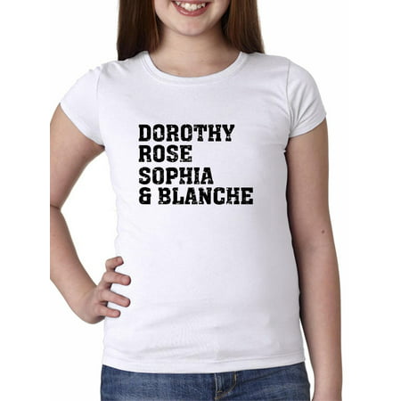 Golden Dorothy Rose Sophia & Blanche Girl's Cotton Youth