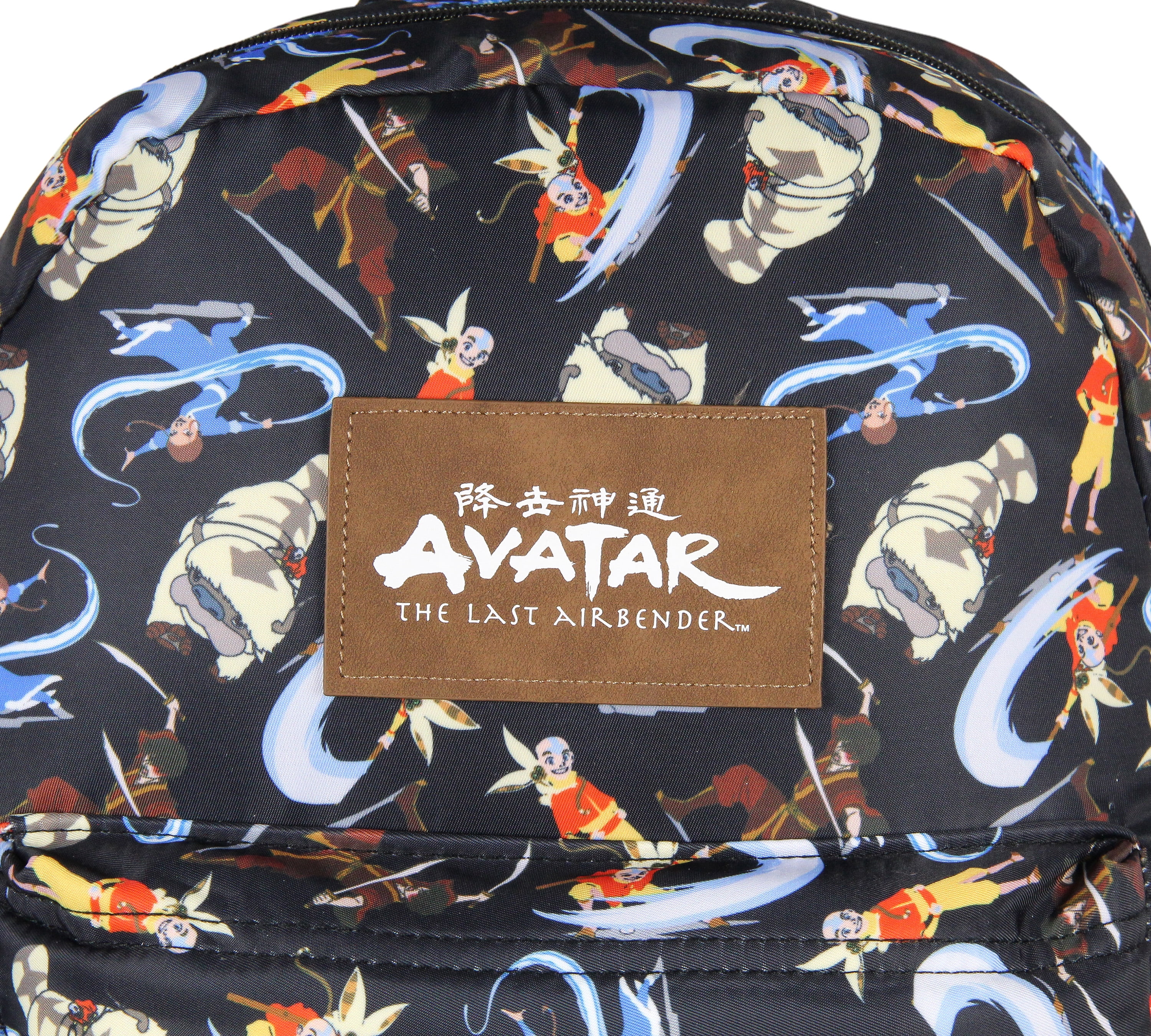 Nickelodeon Avatar The Last Airbender Character Aang Katara Appa Zuko Cartoon All Over Print Backpack 16"