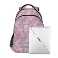 thumbnail image 7 of FORMRS Kids School Backpack Elementary Student Unisex Travel Bookbag with Reflective Stripes, Pastel Pink Marble Pattern, 7 of 7