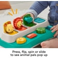 Fisher-Price Busy Buddies Pop-Up Infant Fine Motor Toy for Ages 9+ Months, Multi-Color