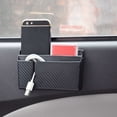 thumbnail image 7 of Momihoom Universal Car Storage Box,Car Cell Phone Holder,Interior Car Accessories Multifunctional Auto Dashboard Pocket Organizer,Carbon Fiber Car Pocket Organizer, 7 of 7