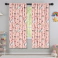 thumbnail image 5 of Blackout Kids Curtains,Pink Unicorn Flamingo Pattern Childrens Insulated Curtains Set Of 2,Bedroom Essentials,Toddler Room Decor 42"x63", 5 of 5