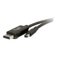 thumbnail image 1 of C2G Câble 6 Pi 4K Mini DisplayPort vers DisplayPort - 4K 30 Hz - Noir - M/M - Câble DisplayPort - DisplayPort (m) vers Mini DisplayPort (m) - 6 Pi - Noir, 1 of 4