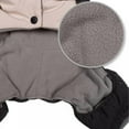 thumbnail image 5 of Oaktree Winter Pet Dog Puppy Hoodie Coat Jacket Clothes Soft Warm Four-legged Design Sweater Jumpsuit Outfit Apparel for Small Dogs Cats, 5 of 6
