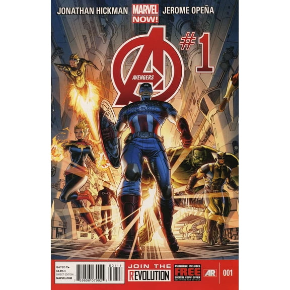 Avengers (5th Series) #1 VF ; Marvel Comic Book
