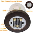 thumbnail image 3 of RisingPro Rose Beauty LED Light Up Light Enchanted Flower Glass Dome Wedding Party Gift, 3 of 5